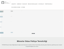 Tablet Screenshot of fethiyemimarlarodasi.org